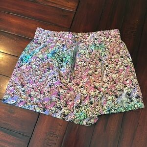 J.Crew flowered shorts